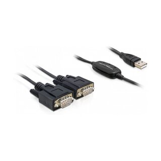 DELOCK USB 2.0 Seriell 2x9 Pin St