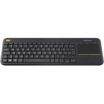 Logitech K400 Plus Wireless Touch Black QWERTZ DE