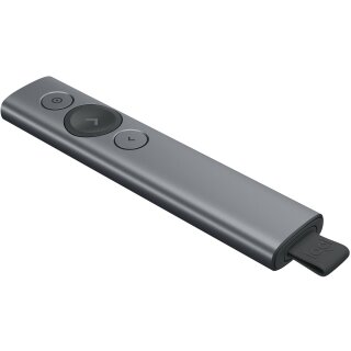 Logitech wireless Presenter Spotlight Schiefer-Grau