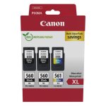 Canon Tinte PG-560XL/CL-561XL 3712C009 3er Multipack...