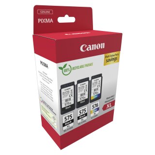 Canon Tinte PG-575XL/CL-576XL 5437C004 3er Multipack (2xBK/Color)