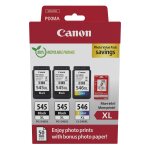 Canon Tinte PG-545XL/CL-546XL 8286B015 3er Multipack...