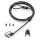 Kensington ClickSafe 2.0 Universelles 3-in-1 Laptopschloss T-Bar Nano & Wedge-Shaped