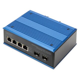 Digitus 4+2P Industrial Gigabit Ethernet PoE Switch