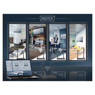 DIGITUS Wireless HDMI Extender Set bis 150m 4K/30Hz