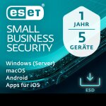 ESET Small Business Security - 5 User, 1 Year -...