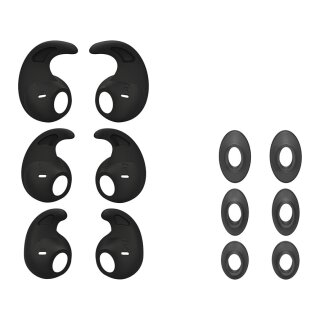 MMZ Jabra Ersatz-EarGels für Evolve 65e (3 Stück Größe S/M/L)