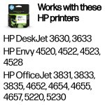 HP Tinte 302 XL F6U67AE Color (Cyan/Magenta/Gelb)