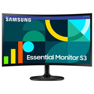 61cm/24" (1920x1080) Samsung S24D364GAU 16:9 Essential Full HD 4ms Black