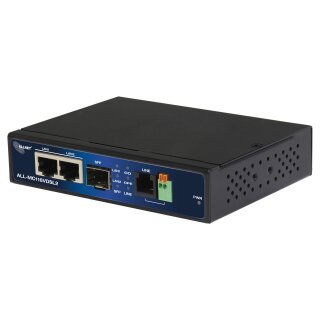 Z ALLNET Punkt-zu-Punkt Modem VDSL2 via 2-Draht unmanaged ALL-MC116V2 / Max. 3km mit max. 160Mbit/s