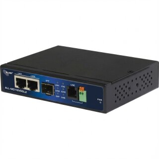 Z ALLNET VDSL2 Punkt-zu-Punkt-Bundle via 2-Draht unmanaged ALL-MC116VDSL2+ALL-MC116SPV Master & Slave PoE (Bundle)