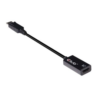 Club3D Adapter DisplayPort > HDMI 2.0b HDR 4K60Hz aktiv retail