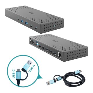 D I-TEC USB-C/Thunderbolt 14-in-1 PD 100W DockingStation