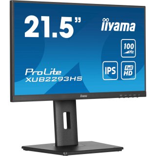 IIYAMA 54.5cm (21.5") XUB2293HS-B6 16:9 HDMI+DP IPS