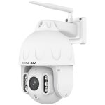 FOSCAM SD8P Outdoor P&T WiFi Kamera Weiß