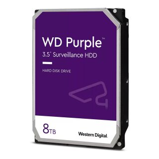 8TB WD WD85PURZ Purple Surveillance 5640RPM 256MB