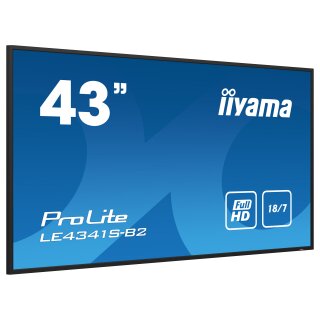 IIYAMA 108cm (43") LE4341S-B2 16:9 3xHDMI+VGA IPS retail