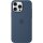 APPLE iPhone16 Pro Max Silicone Case with MagSafe - Denim