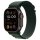 APPLE Watch Ultra 2 GPS + Cellular 49mm Black Titanium Case with Dark Green Alpine Loop - Medium
