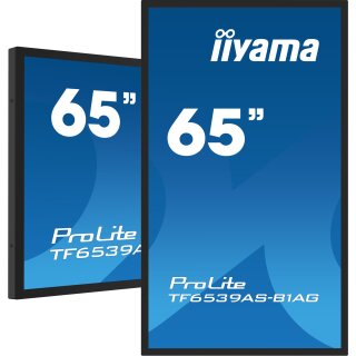 IIYAMA 163.9cm(64.5") TF6539AS-B1AG 16:9 M-Touch 2xHDMI+DP (Speditionsversand)