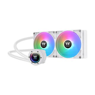 K Cooler Wasserkühlung Thermaltake TH280 V2 ARGB Sync CPU Liquid Cooler Snow Edition All-In-One
