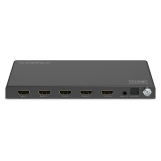 DIGITUS Splitter HDMI 1x4 8K/60Hz Toslink,Stereo,EDID Contr.