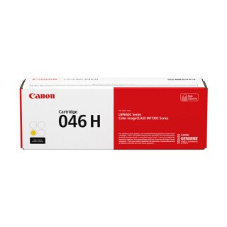 Canon Toner CRG 046 HY gelb hohe Kapazitt fuer LBP654Cx LBP653Cdw MF735Cx MF734Cdw MF732Cdw