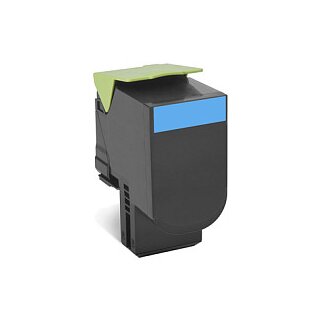 Lexmark Toner 70C2XCE Cyan bis zu 4.000 Seiten