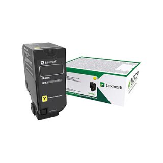 Lexmark Toner 73B20Y0 Gelb bis zu 15.000 Seiten
