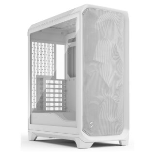 Midi Fractal Design Meshify 3 White TG Clear Tint