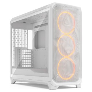 Midi Fractal Design Meshify 3 XL White RGB TG Light Tint