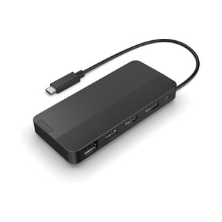 D Lenovo USB-C Dual Display Travel Dock