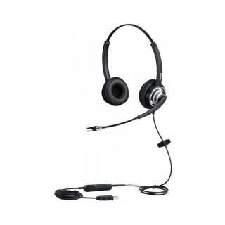 Plusonic USB Headset 8.2MS binaural, NC, Wideband