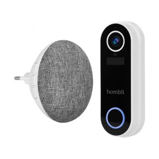 Hombli smarte Türklingel 2 (weiß) + Gong