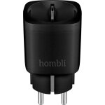 Hombli smarte outdoor Steckdose V2, schwarz