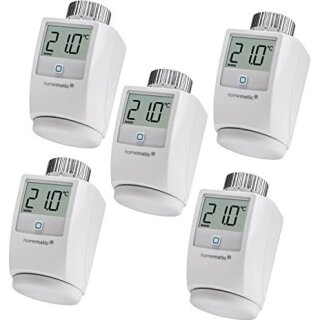 Homematic IP Heizkörperthermostat 5er Set
