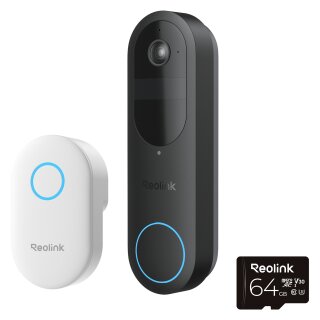 Reolink Bundle Türklingel: D340B mit Klingel und 64GB Speicher