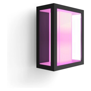 Philips Hue White&Col. Amb. Impress Wandleuchte breit schwarz