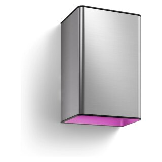 Philips Hue White & Color Ambiance Resonate Wandleuchte Silber 1200lm