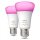 Philips Hue StiWa White & Color Ambiance E27 Doppelpack 2x800lm 75W