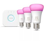 Philips Hue White & Color Ambiance E27 3er StarterSet