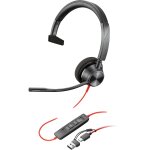 HP Poly Headset Blackwire C3310 Mono USB-C/A