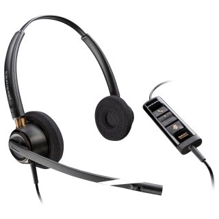 HP Poly Headset EncorePro 525-M binaural USB-A & USB-C Teams