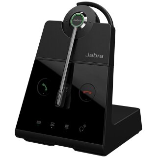 Jabra Engage 65 SE Convertible Headset with earhook Base Power supply 1.5m USB-C to USB-A Cable Desk phone cable Eargels Headband