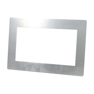 ALLNET Touch Display Tablet 14 Zoll zbh. Blende für Einbaurahmen Silber Breit