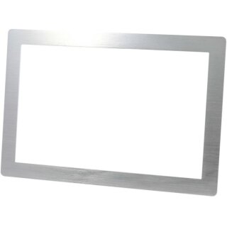 ALLNET Touch Display Tablet 14 Zoll zbh. Blende für Einbaurahmen Silber Schmal