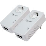 INTD ALLNET Powerline 1200Mbit 2er Bundle Bridge RJ45...