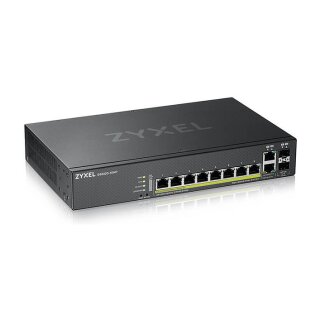 8+2P Zyxel GS2220-10HP POE M RM