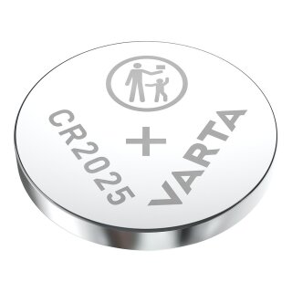 Batterie Knopfzelle CR2025 *Varta* 1-Pack