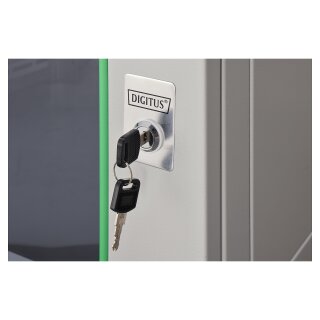 DIGITUS Wandgehäuse Dynamic 7HE 416,15x600x600mm grau